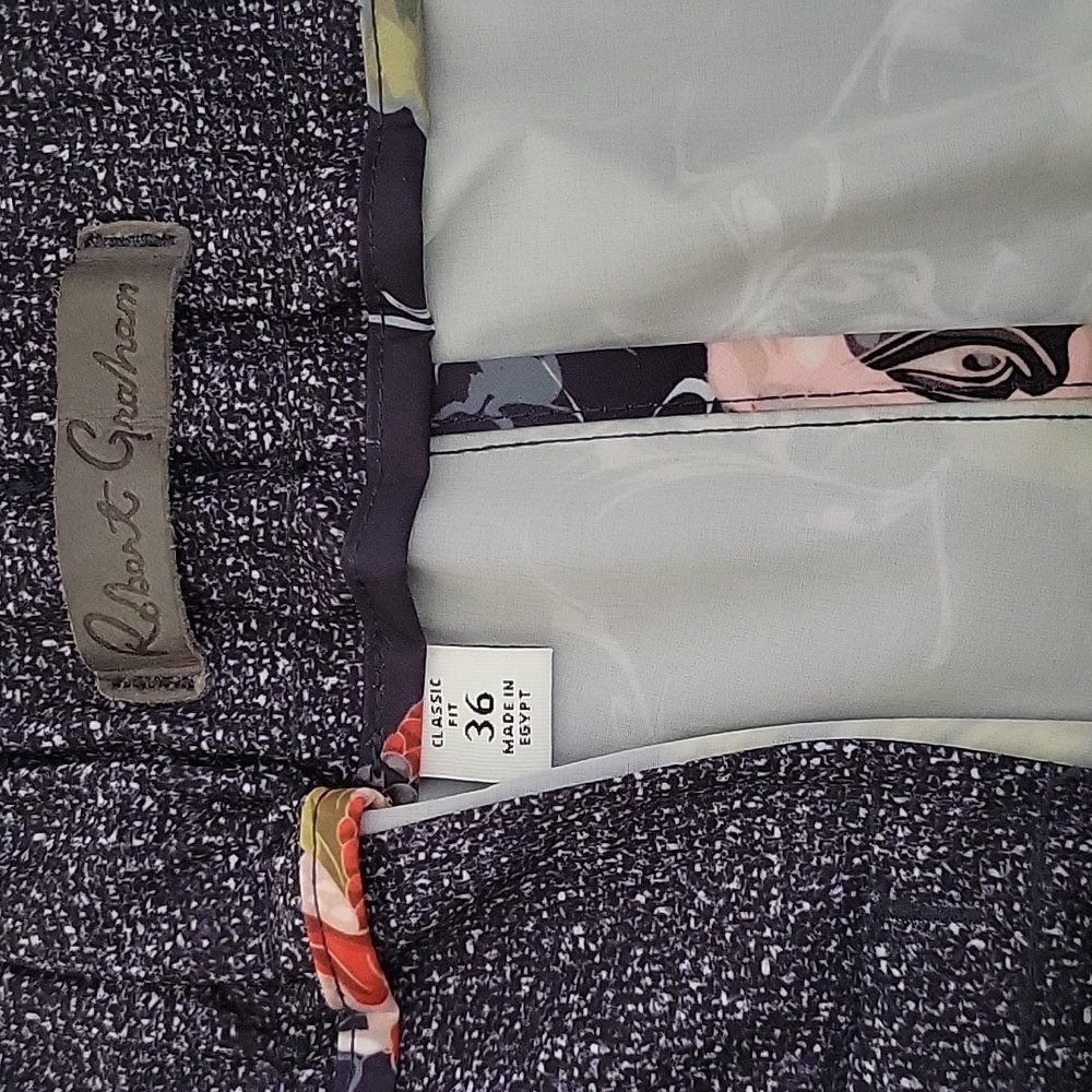 Robert Graham koi shorts sz 36 - Picture 3 of 4